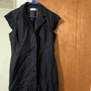 Black Calvin Kline sleeveless dress- never worn